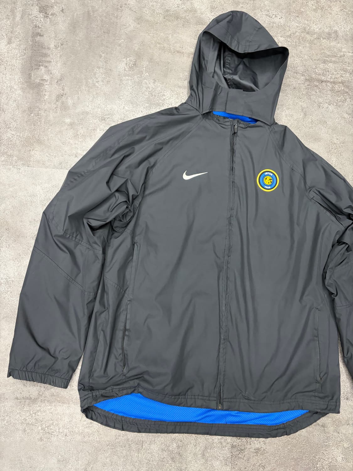 00s 나이키 인터밀란 바람막이 후드 자켓 상품이미지2