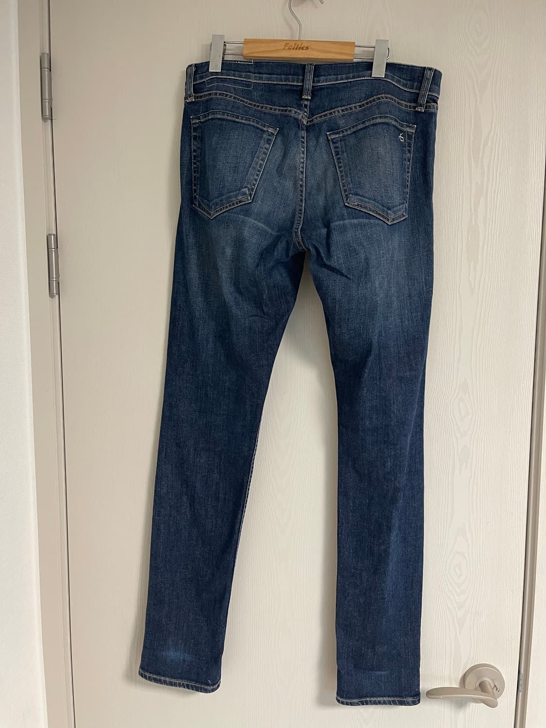 랙앤본(rag & bone) 중청 슬림 데님 청바지 32 상품이미지5