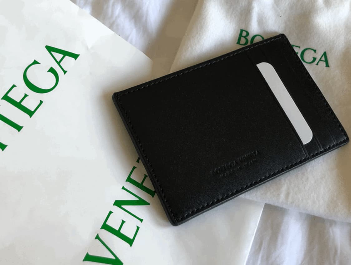 [미개봉 백화점 새상품] 보테가 카세트 카드케이스 블랙 상품이미지4