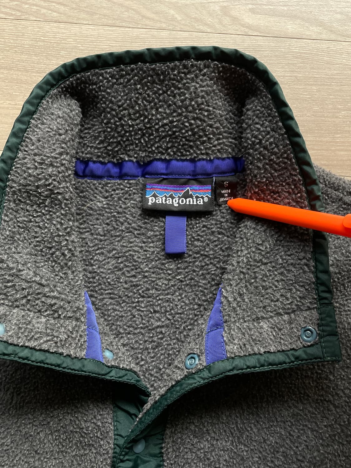 90s 파타고니아 신칠라 그레이 그린 patagonia 상품이미지3