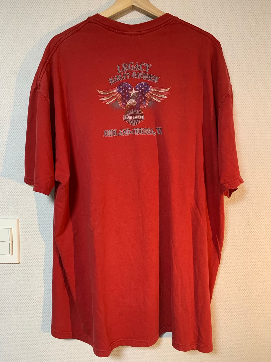 00s 할리데이비슨 texas legacy 백프린팅 티셔츠 2xl 3xl 상품이미지7