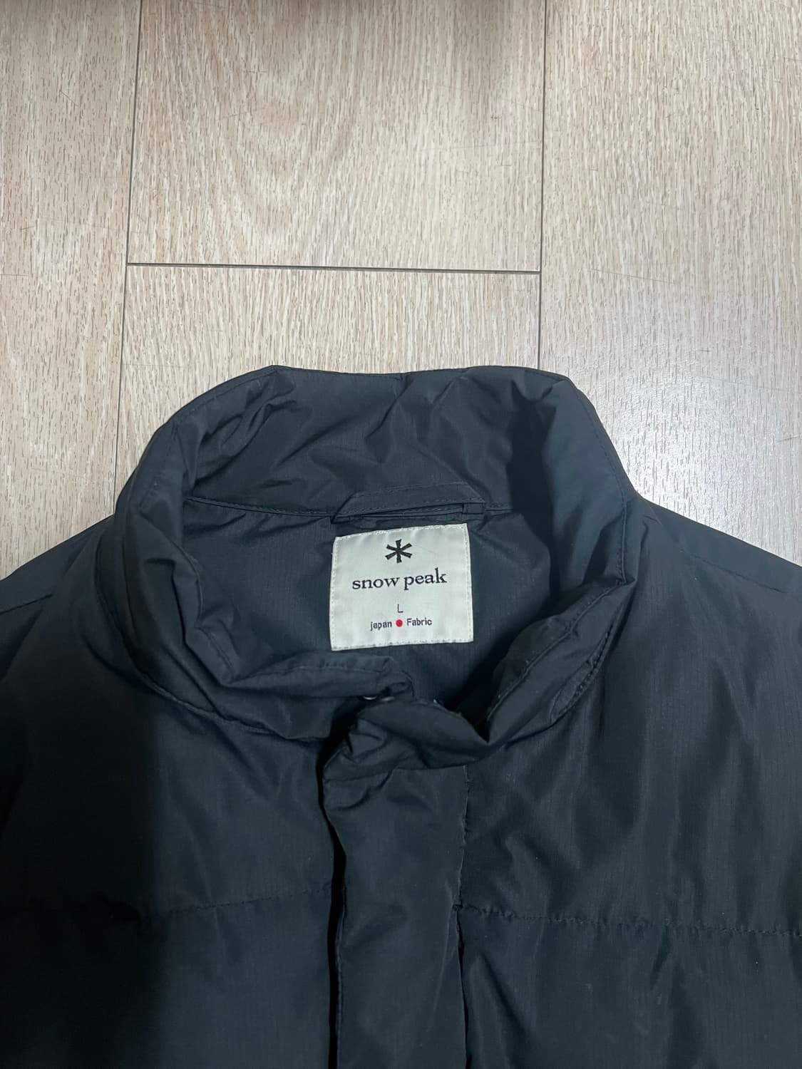 스노우피크 snowpeak 재팬라인 푸퍼패딩블랙 L 상품이미지2