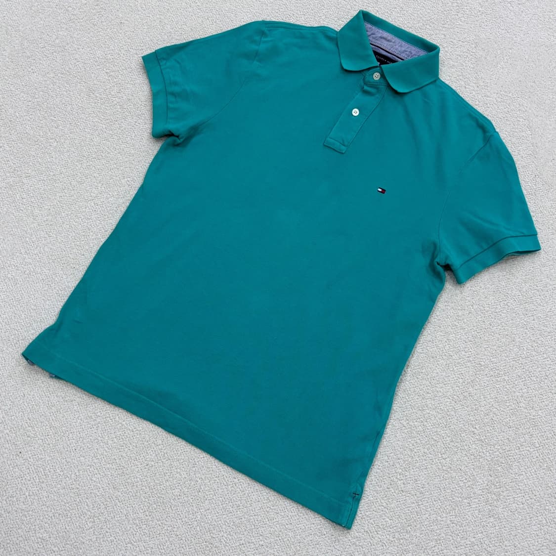 S 타미힐피거 남성 반팔 카라 티셔츠 0319E 상품이미지1