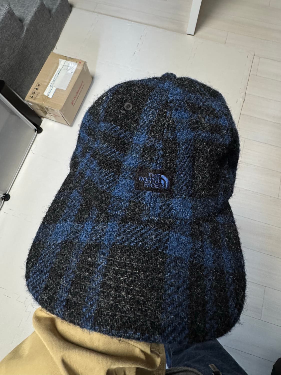 일본 노스페이스 퍼플라벨 해리스트위드 모자 상품이미지1