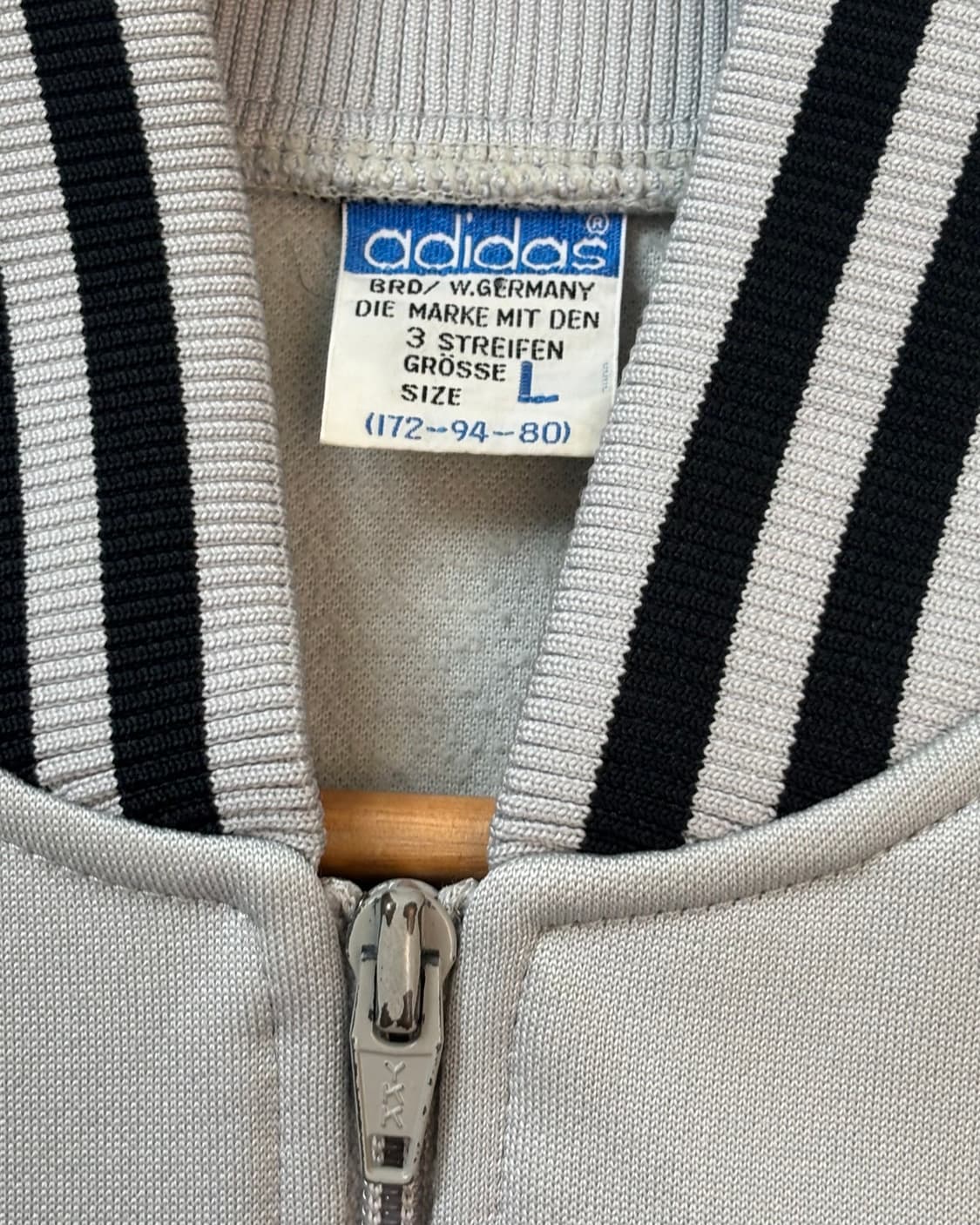 Adidas 아디다스 서독제 그레이 트랙탑 상품이미지8
