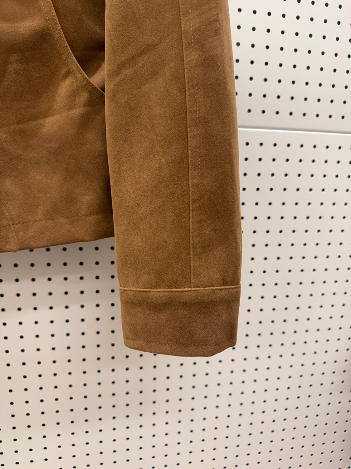 라퍼지스토어 버핑레더 스웨이드 자켓 브라운 U326 상품이미지3