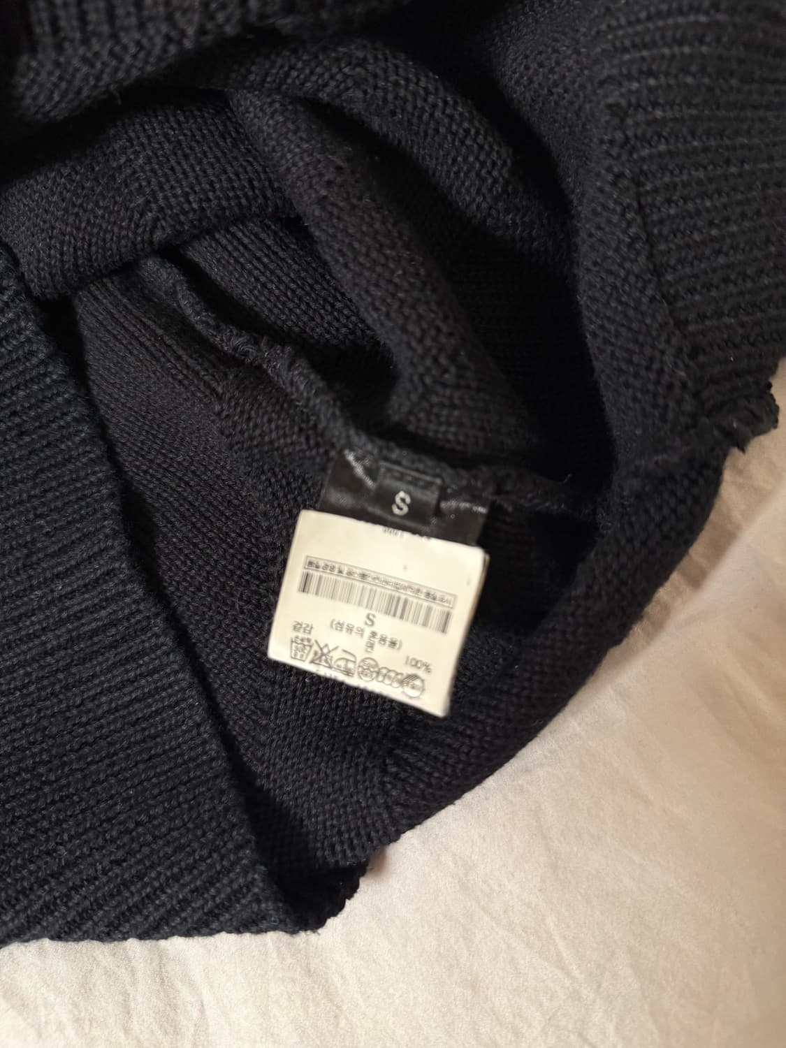 발망 은장 니트 맨투맨 상품이미지4