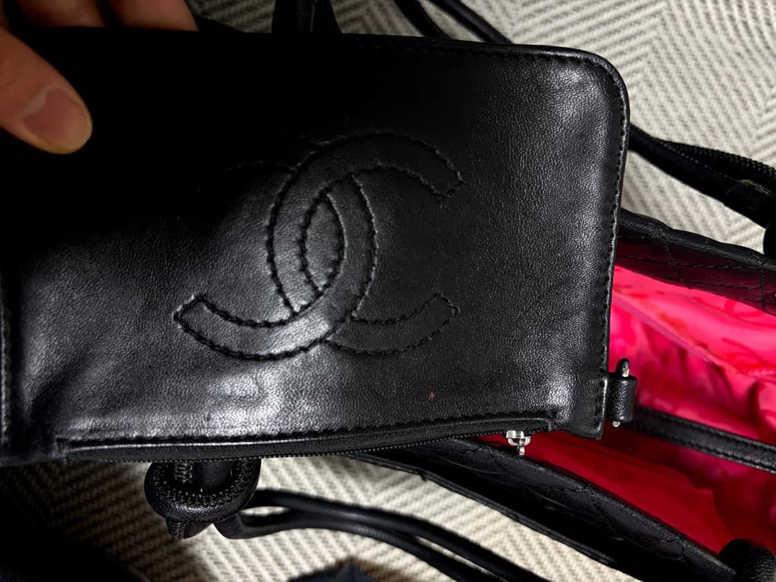 샤넬 빈티지 올드 빅로고 숄더백 상품이미지3