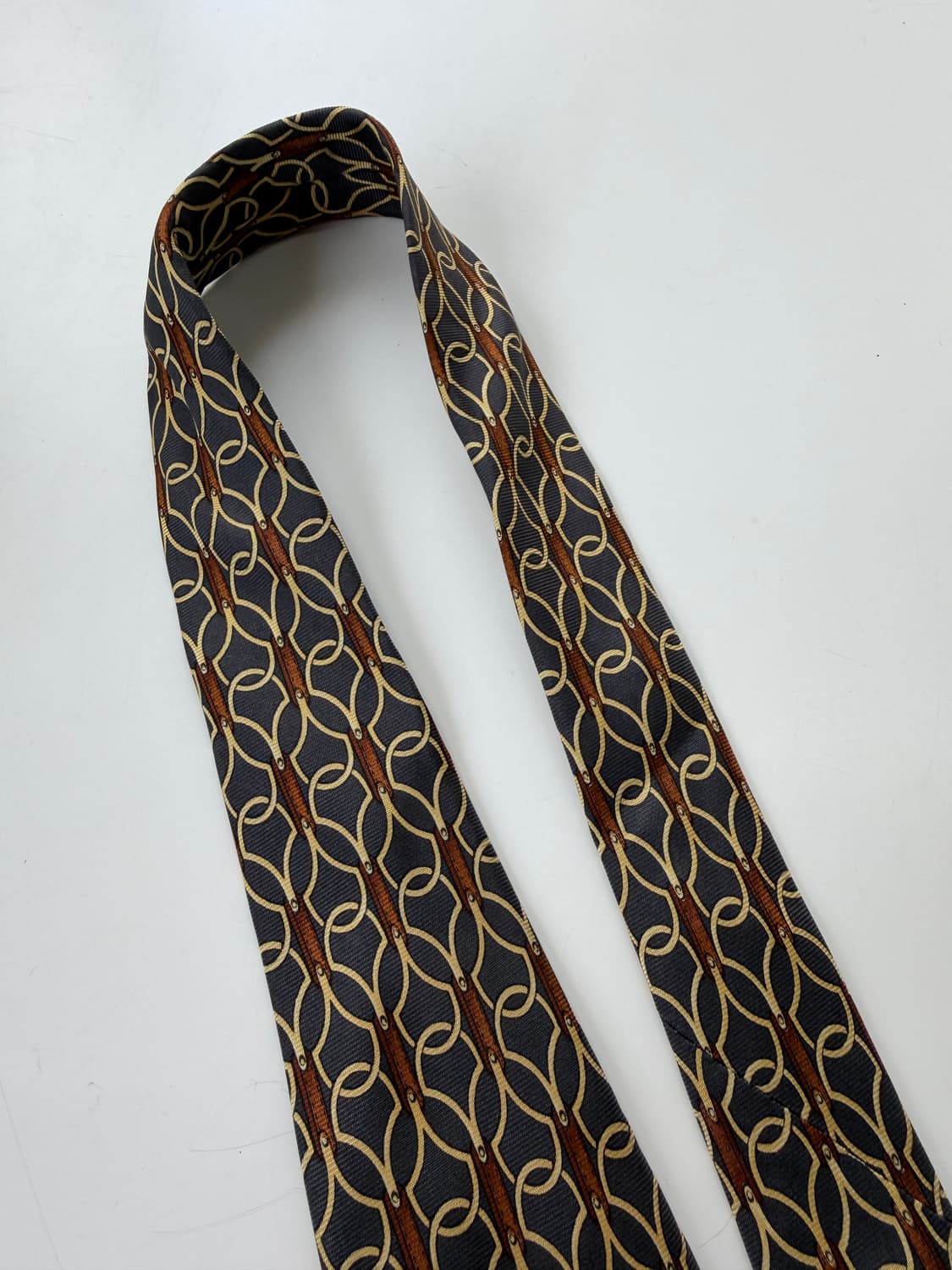 롱샴 (LONGCHAMP) 실크 넥타이 9.5cm 상품이미지7