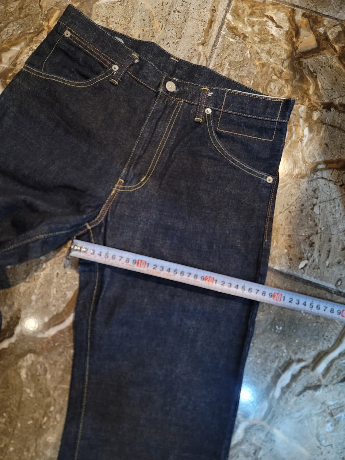 비즈빔 생지 셀비지 데님팬츠  상품이미지7