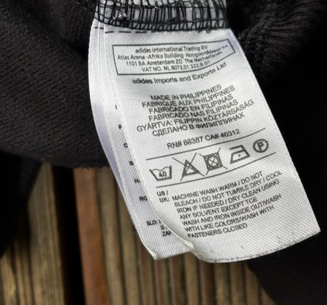 아디다스 파이어버드 블랙 검정 트랙탑 져지집업 100/L 상품이미지3