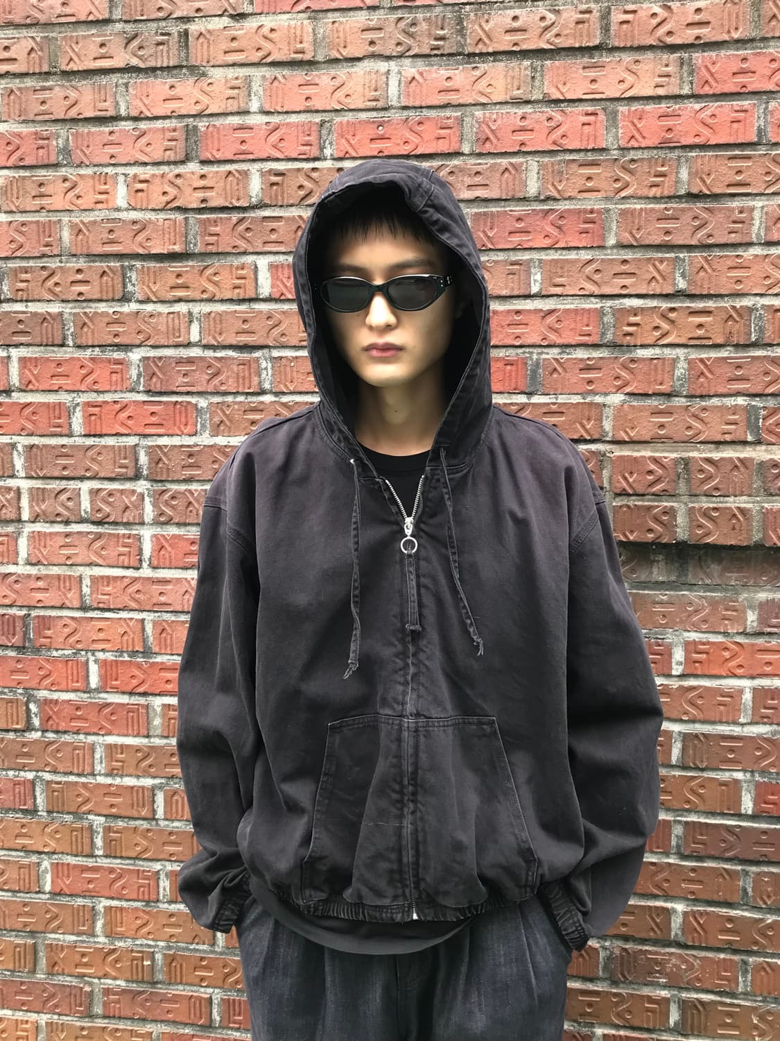 자라 빈티지 후드집업 상품이미지1