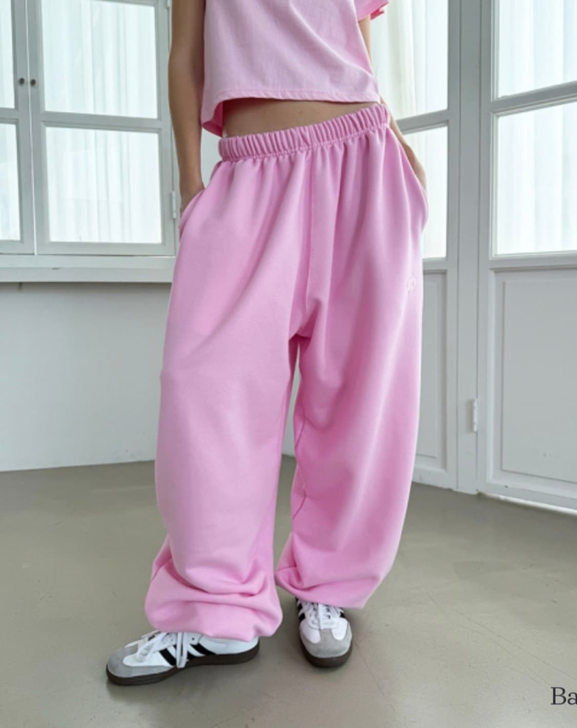 더미스테리어스호텔 베이직 와이드 팬츠 상품이미지1