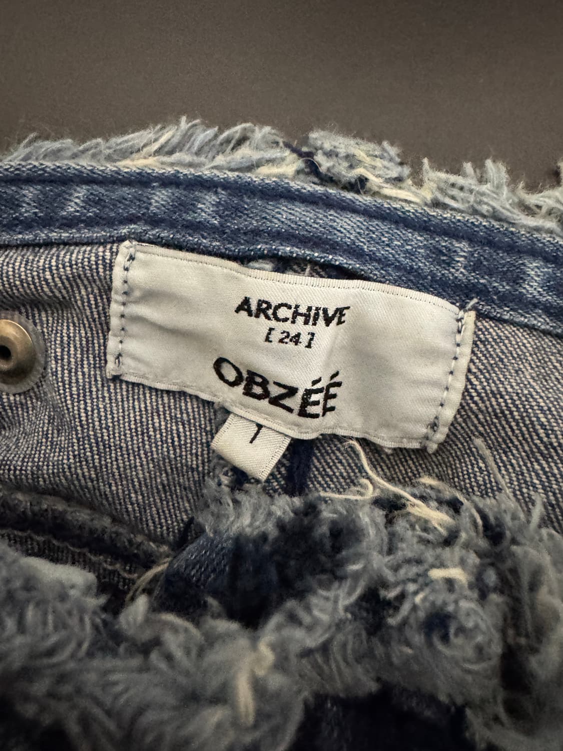 여성 오브제 부츠컷 데님팬츠 29.1인치 상품이미지3