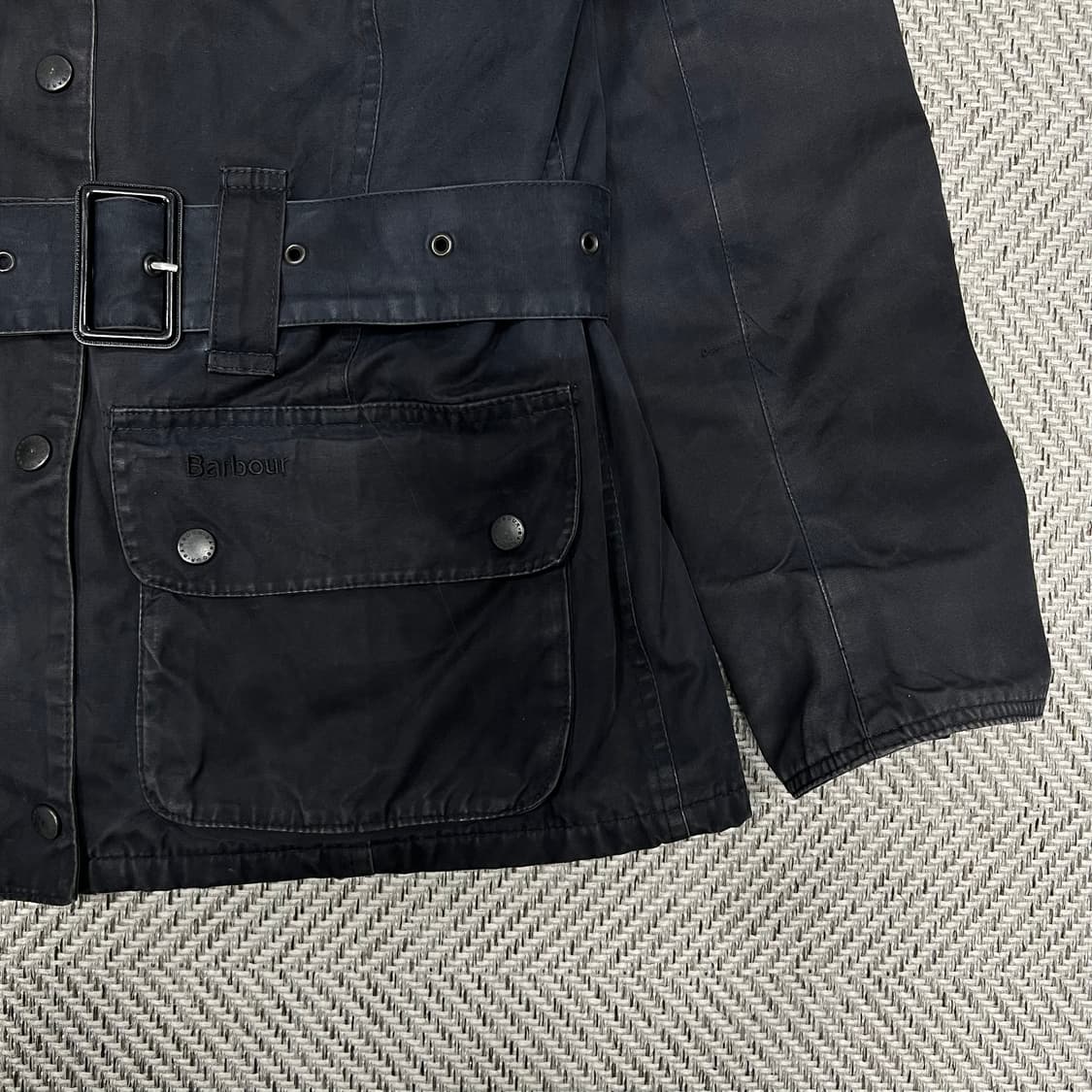 바버 워터프루프 브레더블 벨티드 자켓 v0734 상품이미지5