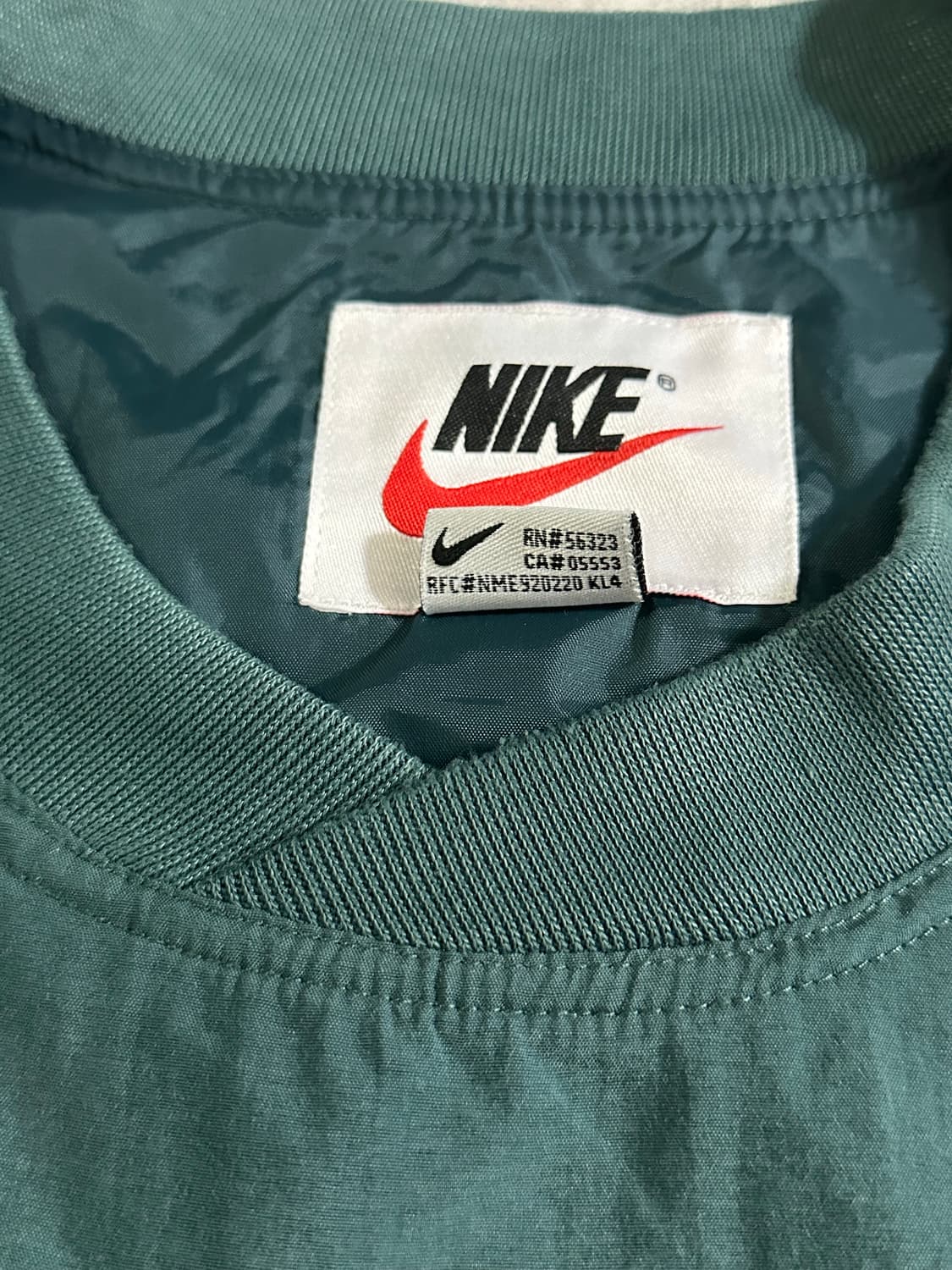 Nike 90s USA 빈티지 스우시 나일론 풀오버 상품이미지5