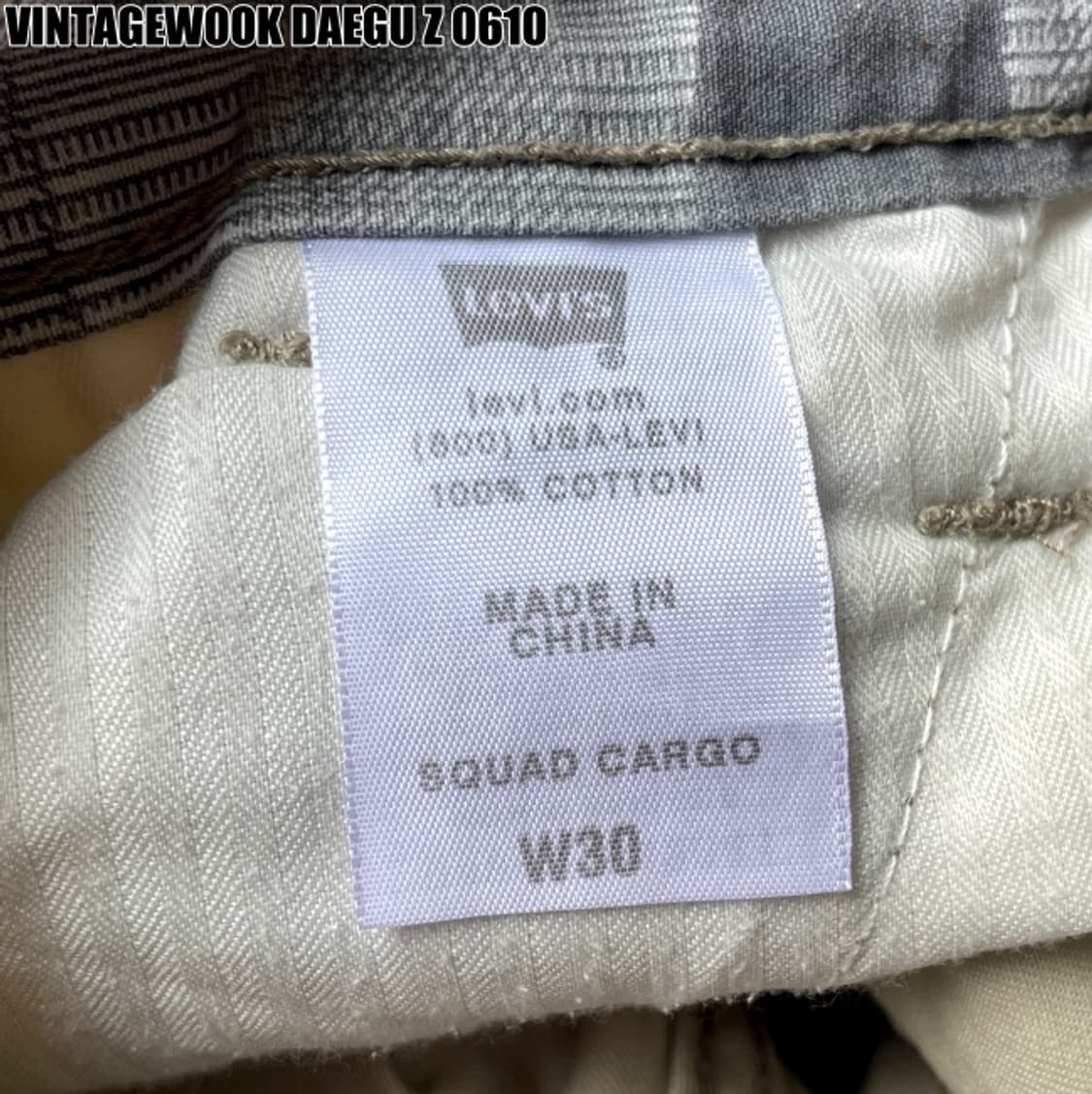 리바이스 카고반바지 상품이미지5