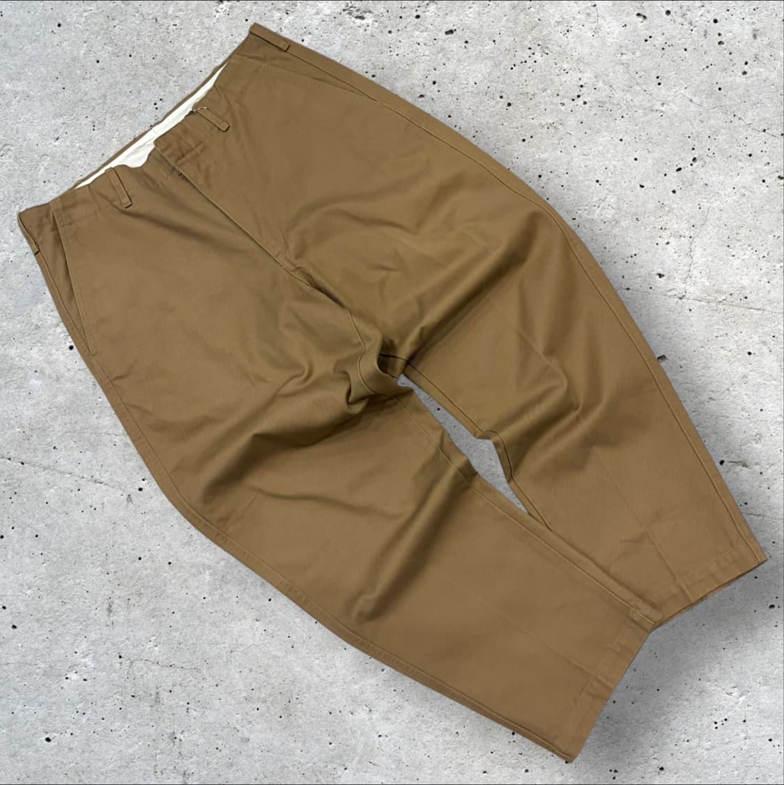 [82] 유니클로 U 브라운 코튼 면바지 팬츠 D316 상품이미지1