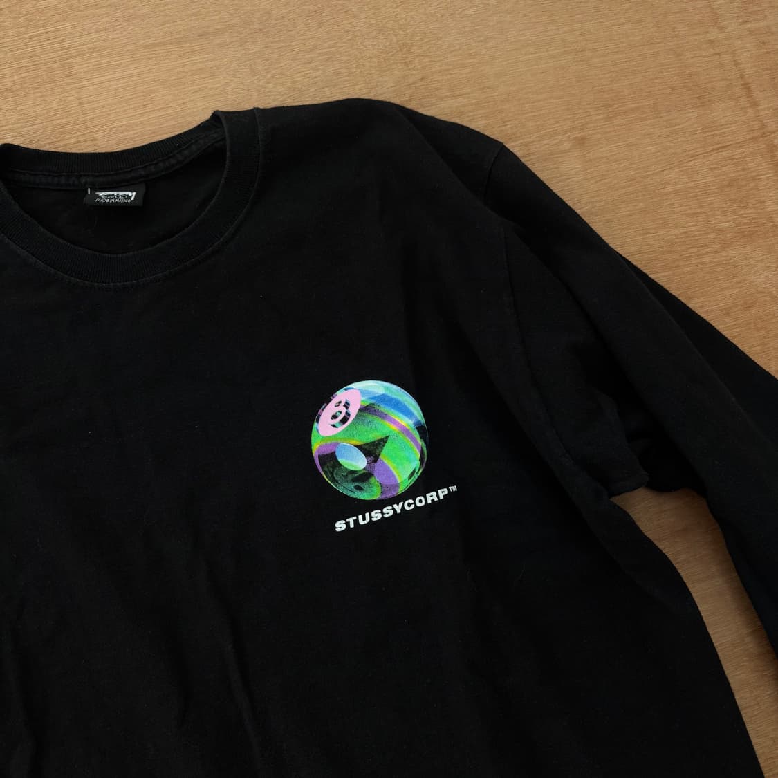 Stussy Corp Graphic Long Sleeve Black스투시 상품이미지2