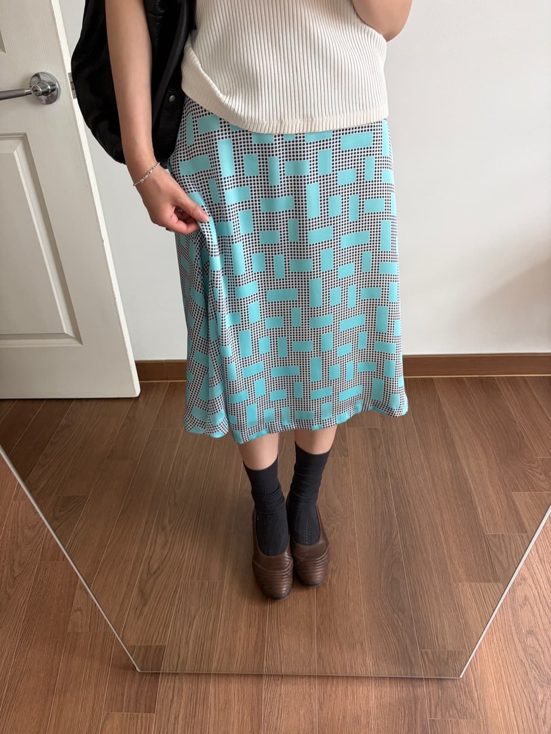 patterned skirt 상품이미지4