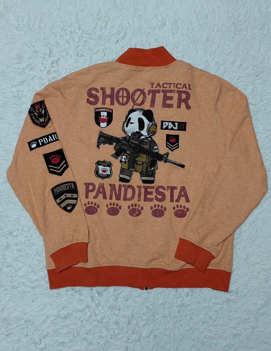 일본 판디에스타 PANDIESTA 봄버 집업 자켓 XL 상품이미지5