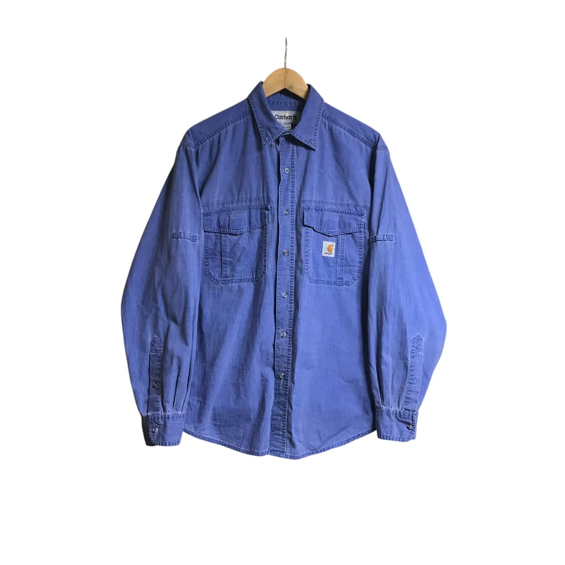 칼하트 배색이쁜 단색셔츠 상품이미지2