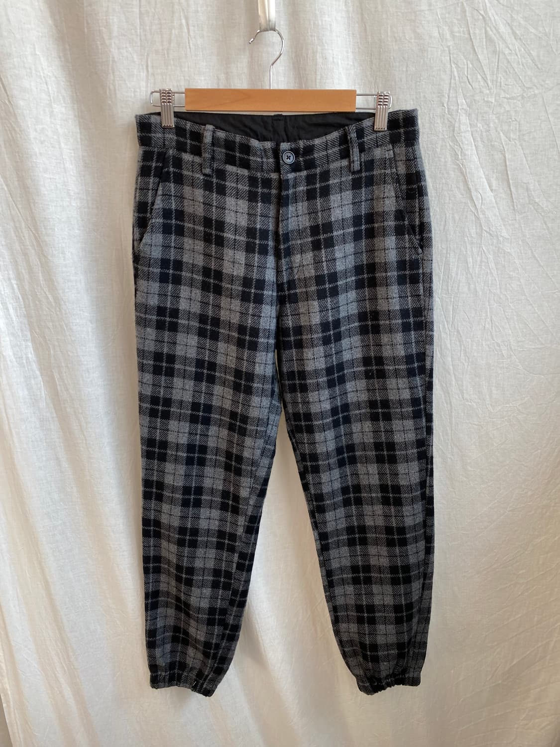 SIMPLICITE 울혼방 체크 팬츠(28) 상품이미지1