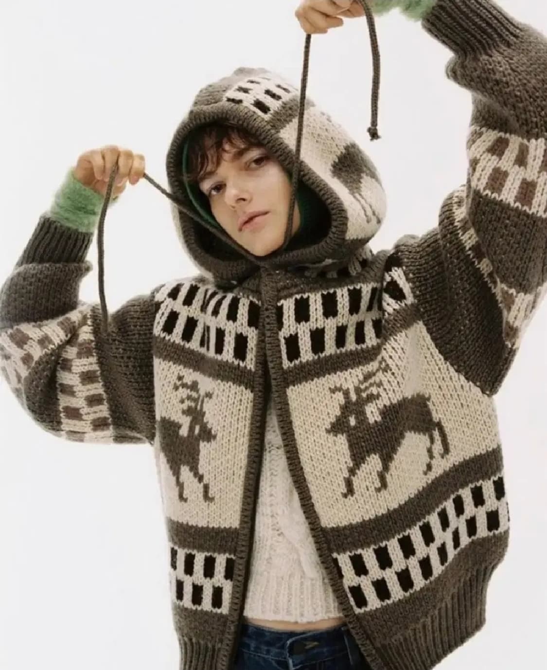 더오픈프로덕트 디어 자카드 코위찬 상품이미지1