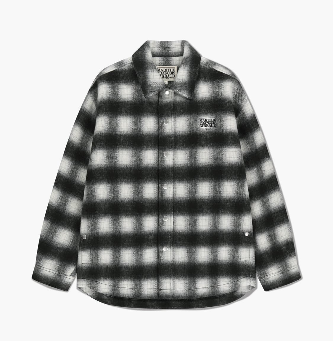 마리떼 CLASSIC LOGO OVERSIZED FLANNEL 상품이미지1
