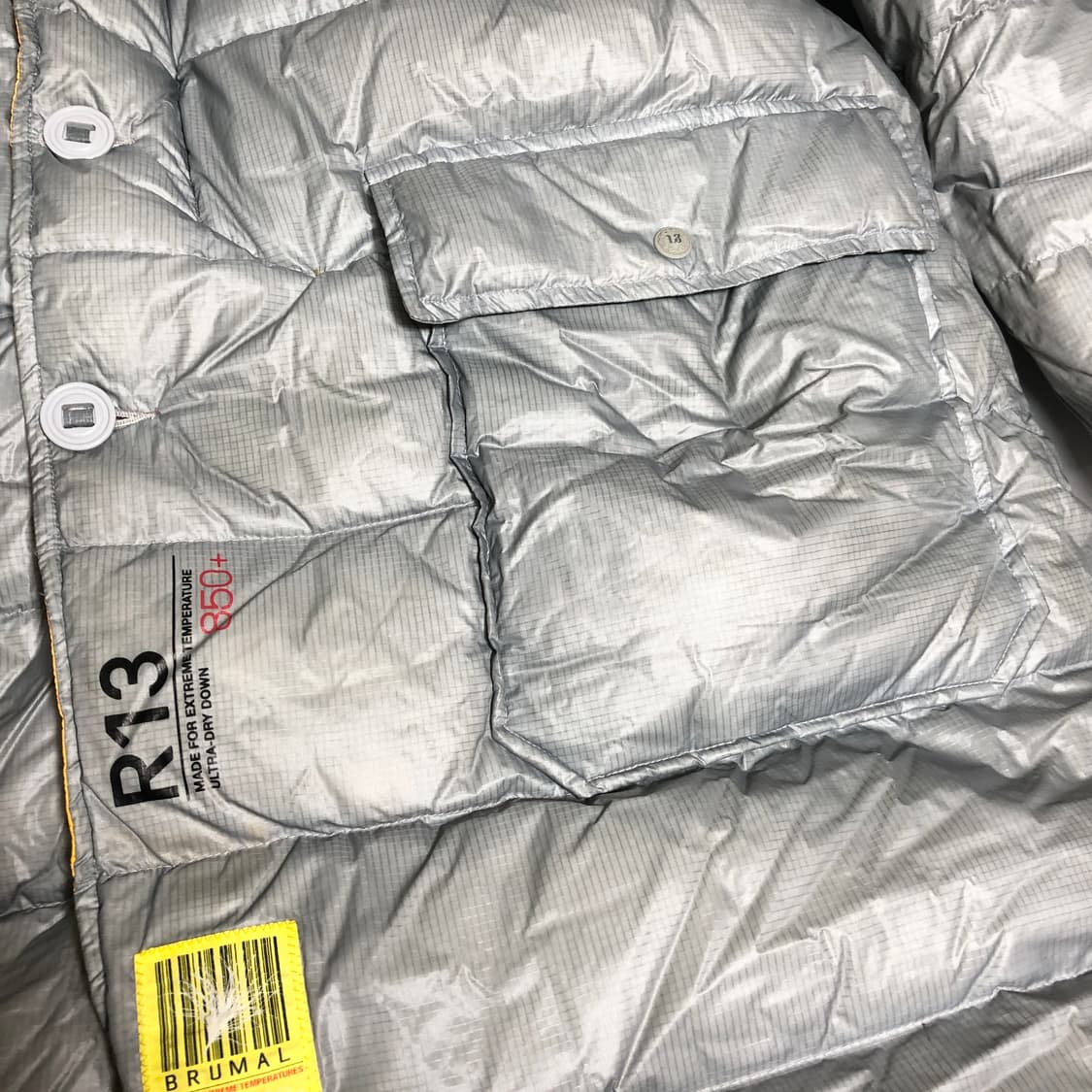 R13 x Brumal 롱패딩 국내M 상품이미지5