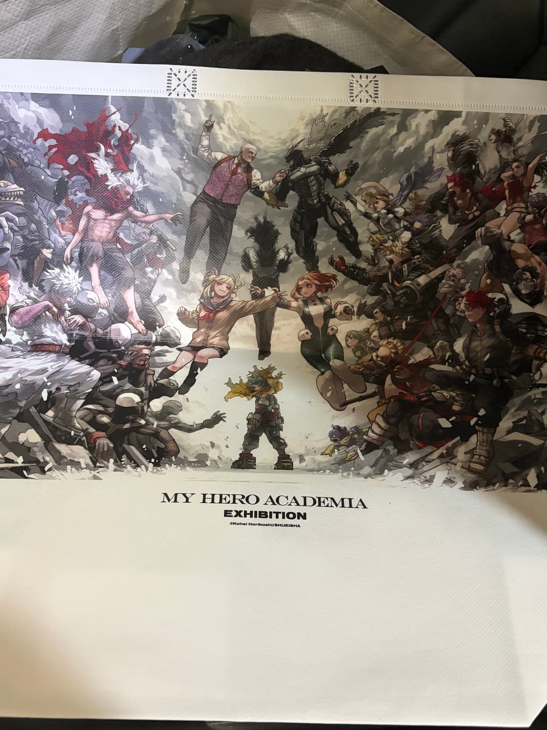 새상품) 나히아 원화전 포스터 맨즈논노 반팔 상품이미지5