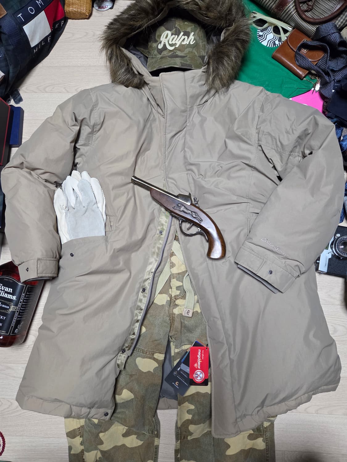 (새상품)EDDIE BAUER 에디바우어 구스다운 패딩 3XL 상품이미지5