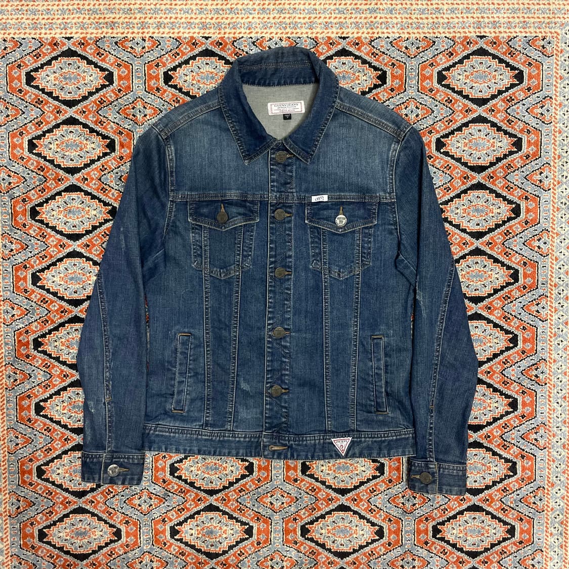 게스 중청 데님자켓 여성M  상품이미지1