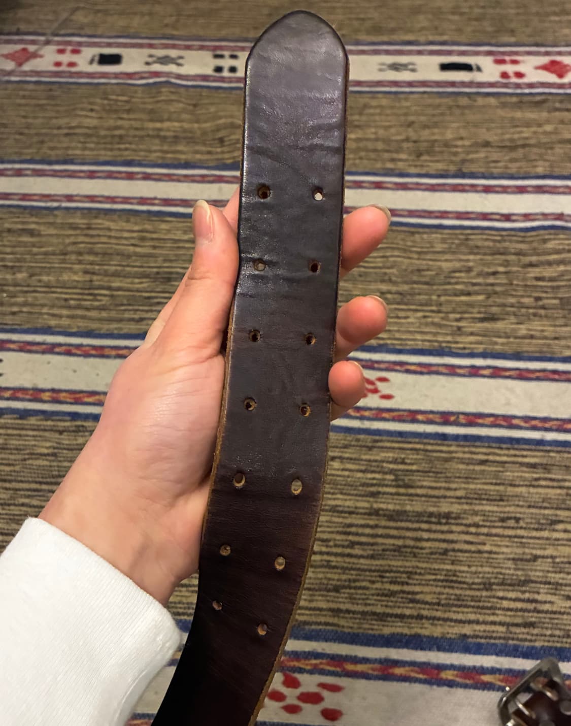 (31~34)레더스미스 리얼 레더 빈티지 개리슨벨트  상품이미지5