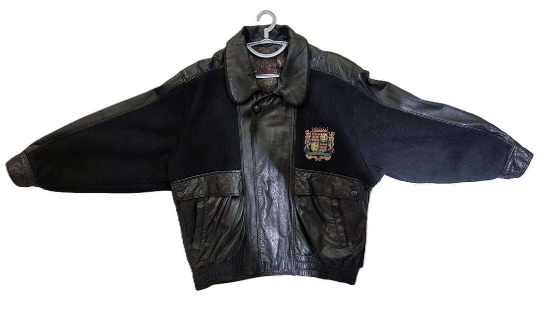 양가죽 울 믹스 재킷 상품이미지1