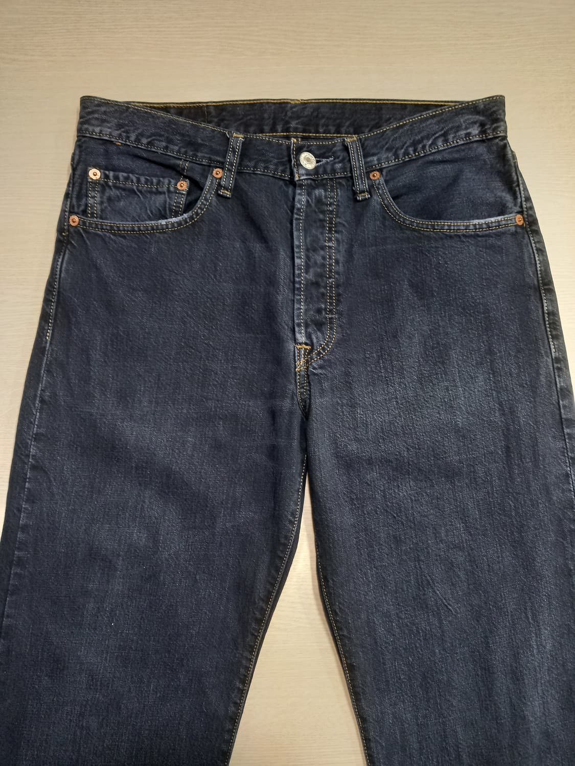 31 07's 리바이스501 일자진 진청 31-478 상품이미지3