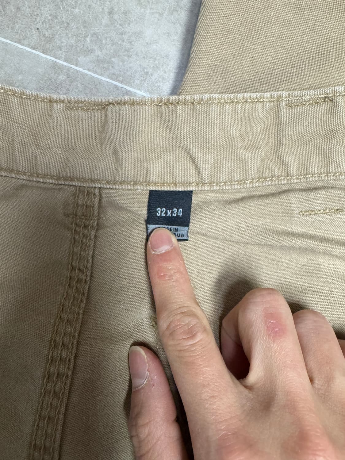 [32x34] 칼하트 B151 루즈핏 카펜터 팬츠 상품이미지9