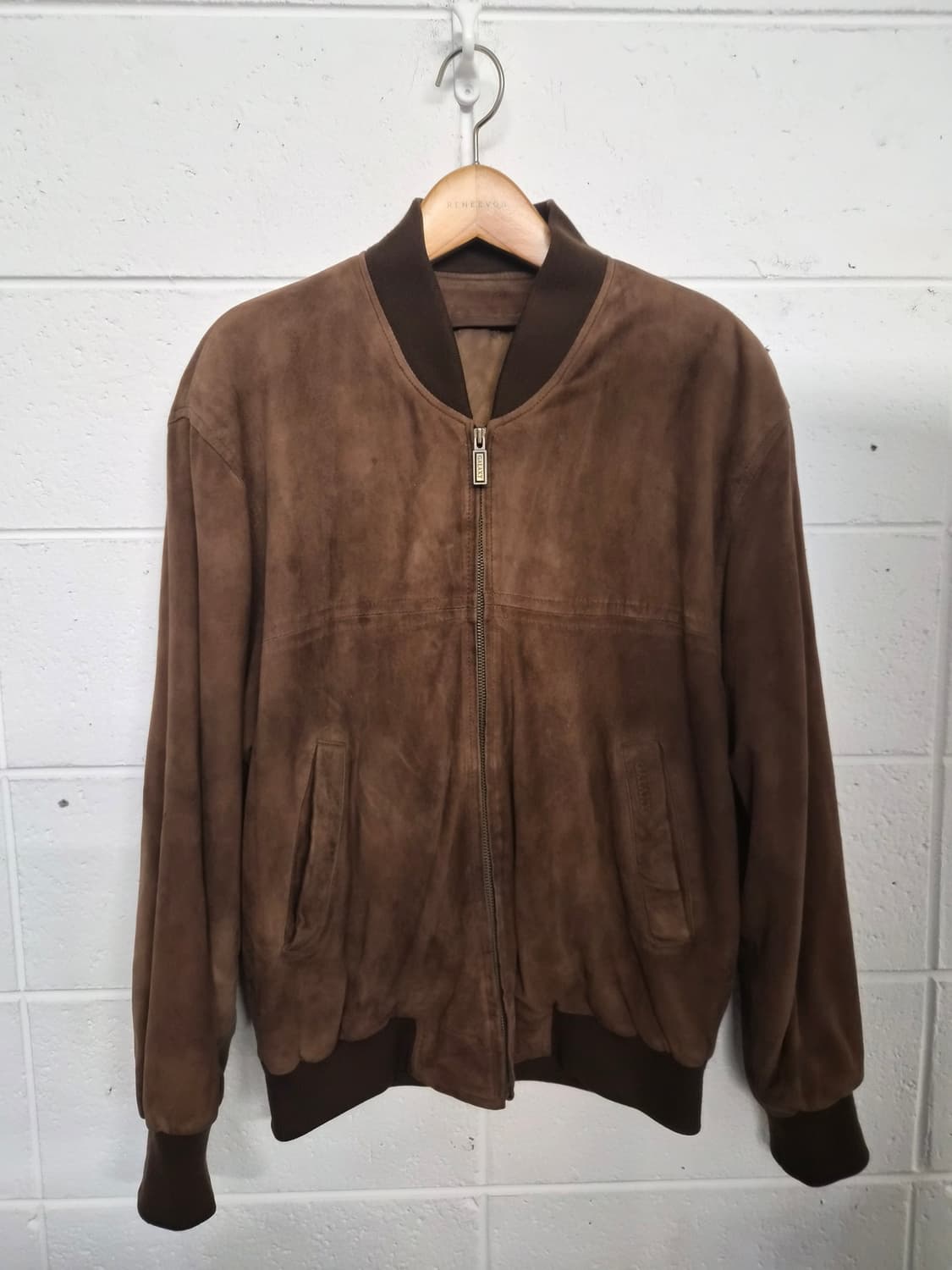 105) 갤럭시 90's 스웨이드 레더 자켓 팝니다 상품이미지1