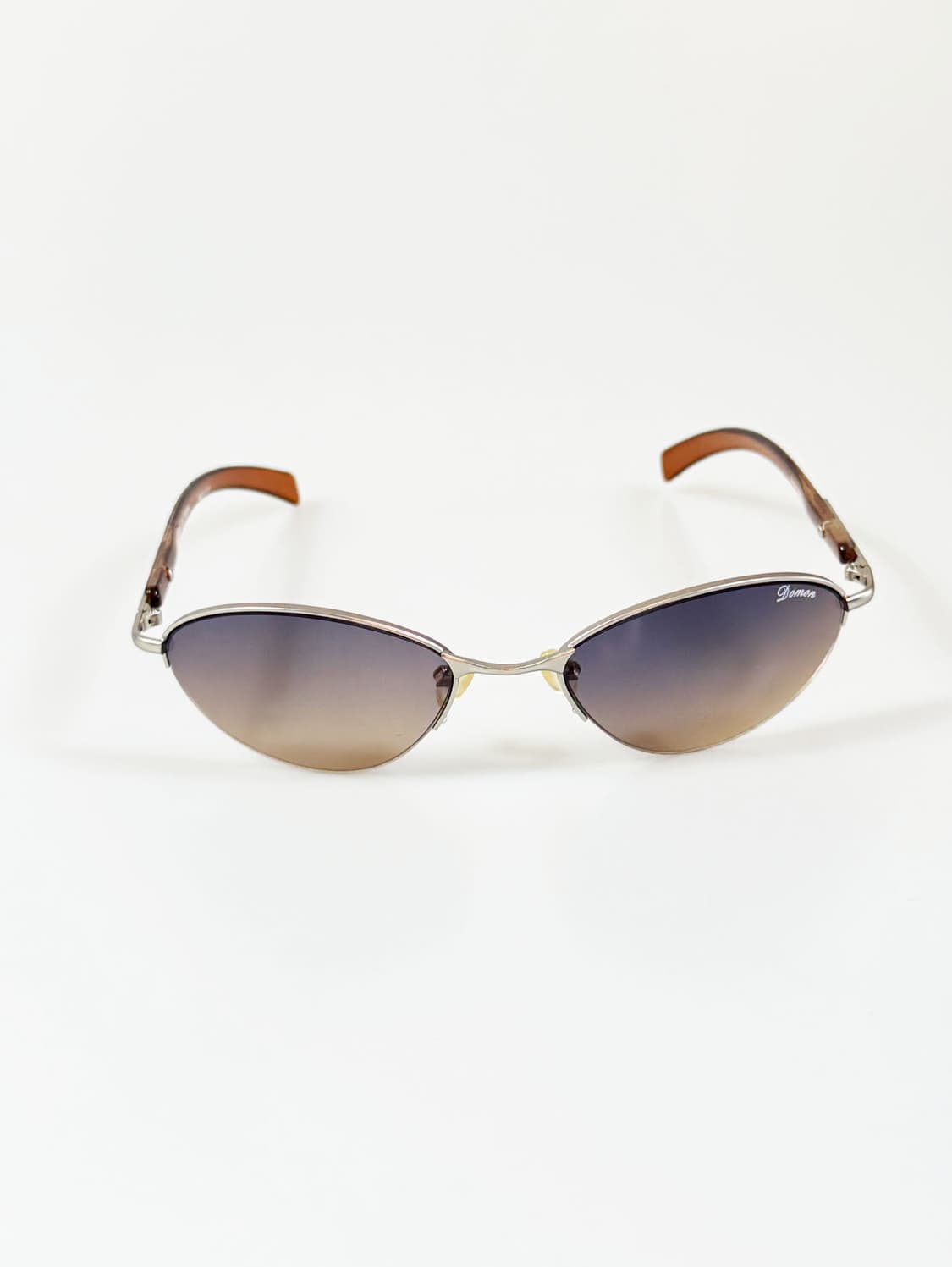 90s DOMON 반무테 스퀘어 틴트 빈티지 선글라스 상품이미지1