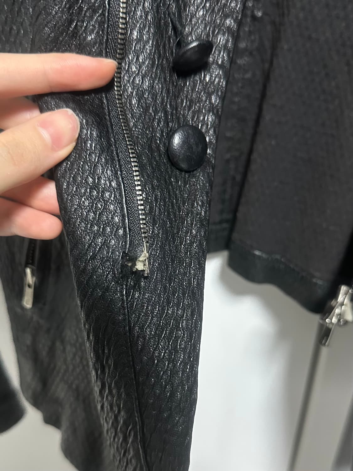 bajra 레더 자켓 상품이미지2