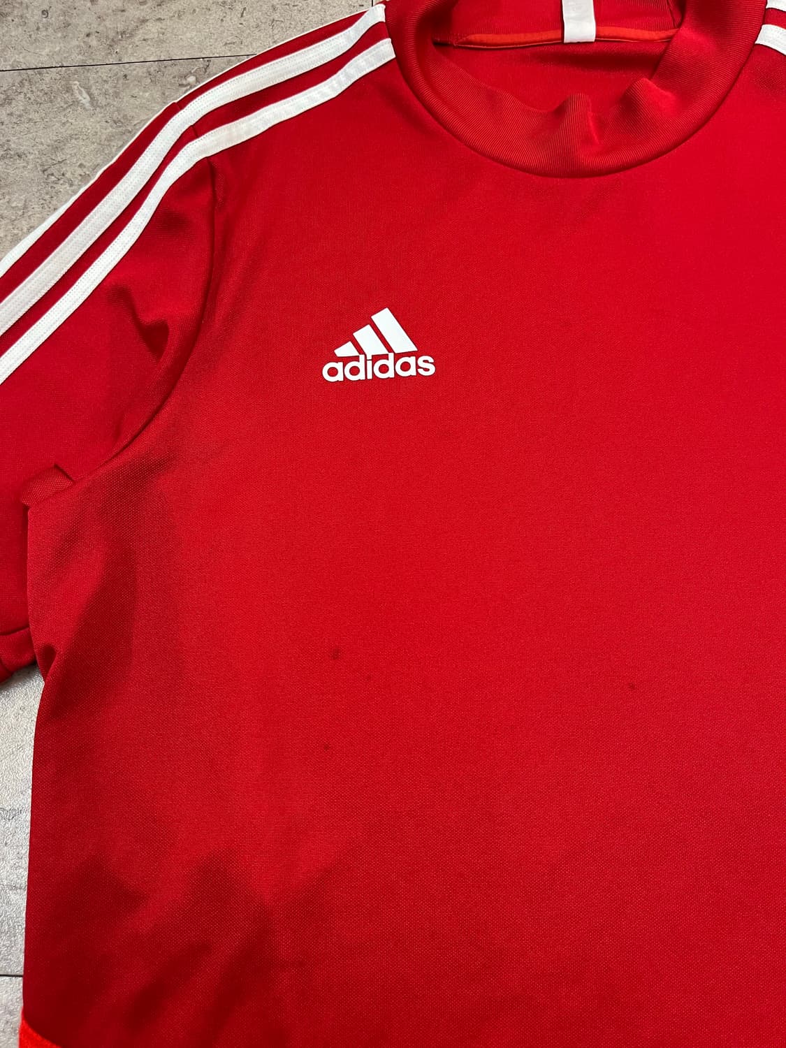 아디다스 티로 트레이닝 탑 레드 2XL #csz4123 상품이미지5