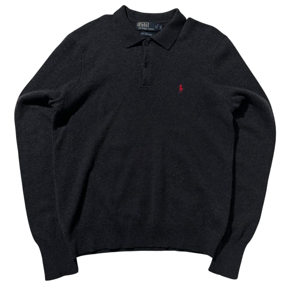 폴로 랄프로렌 램스울 카라 니트 상품이미지1