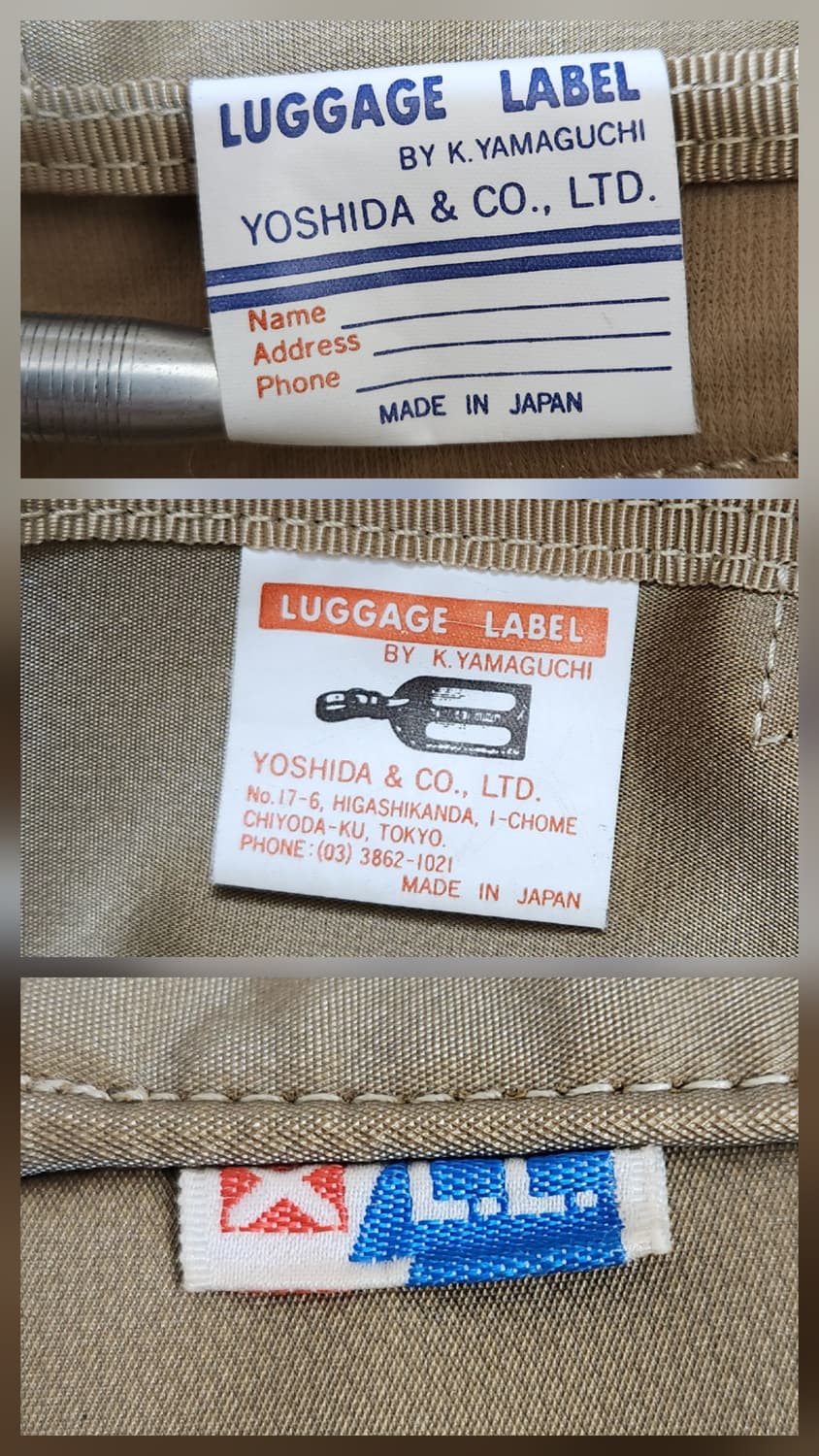 요시다 포터 Porter Luggae Label 러기지 라벨 백팩 상품이미지9