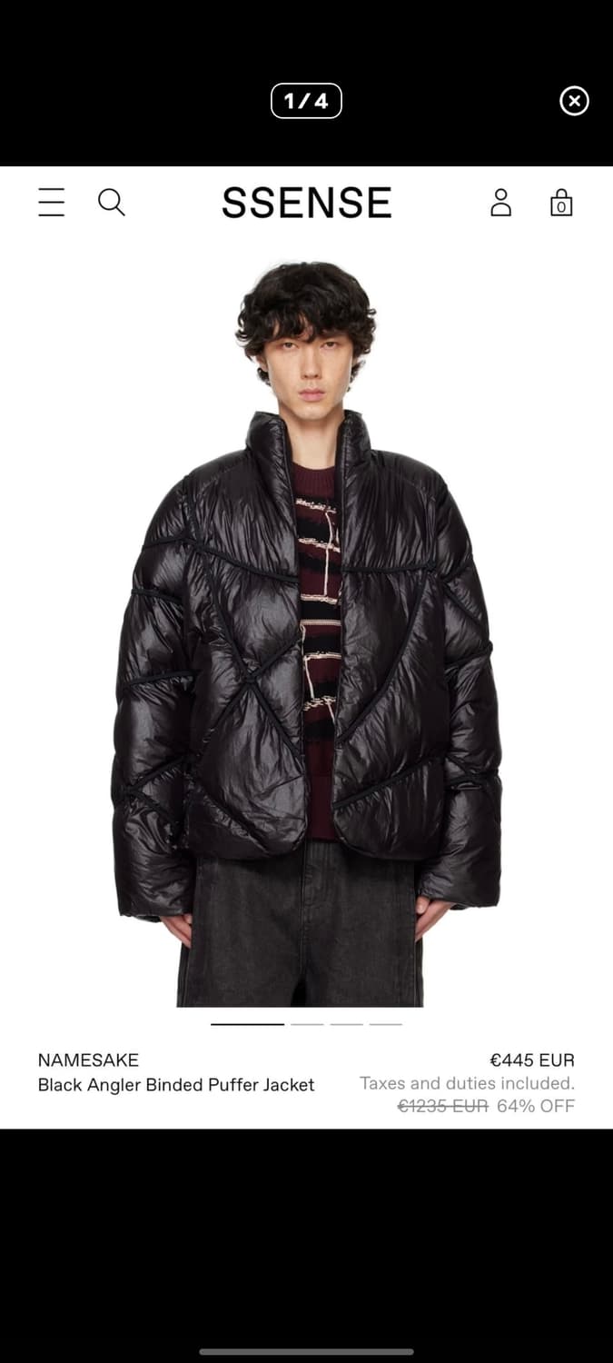 [M] 네임세이크 패딩 상품이미지1