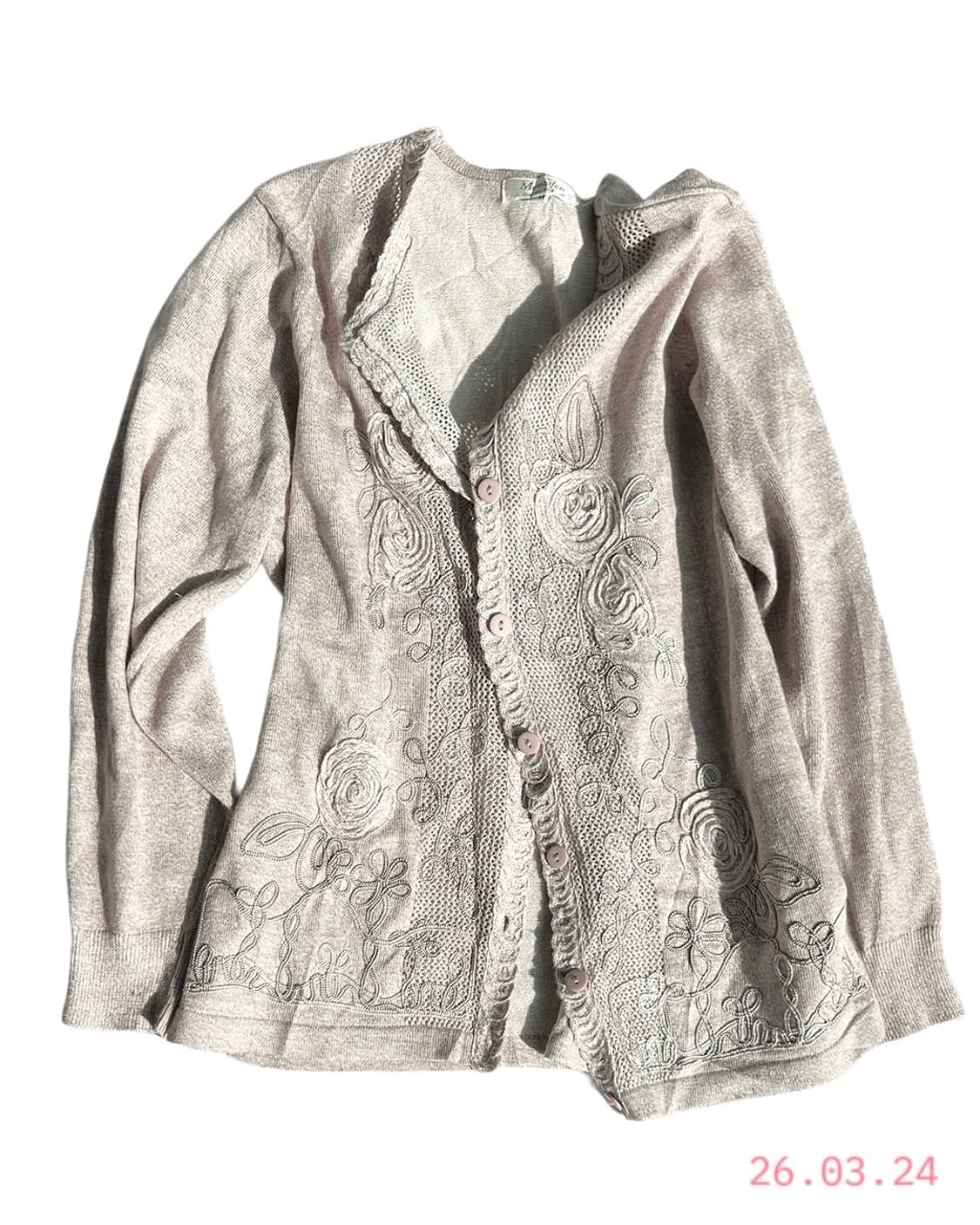 Flower Pattern Cardigan 플라워 패턴 가디건 상품이미지1