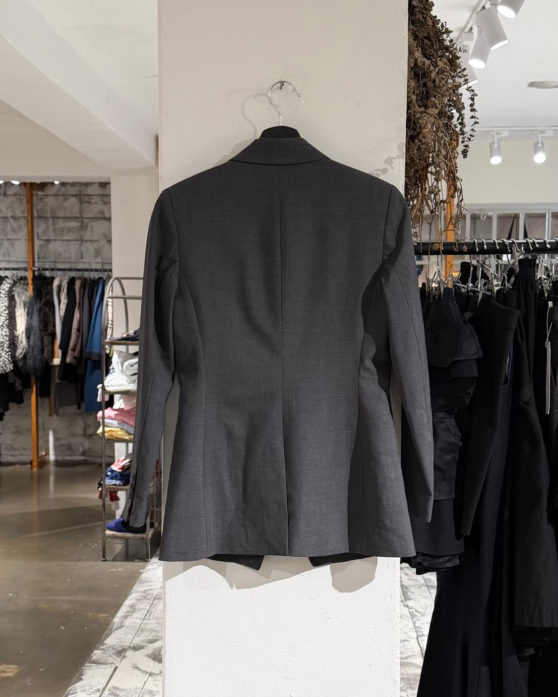 띠어리 그레이 울 포켓 블레이저  상품이미지6