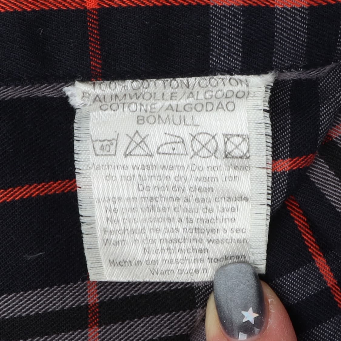 버버리 런던 네이비 노바 체크 셔츠 상품이미지9