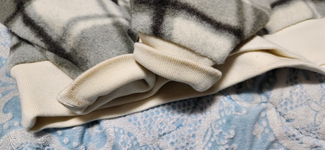 [M] 자라 체크 후드 티셔츠 상품이미지2