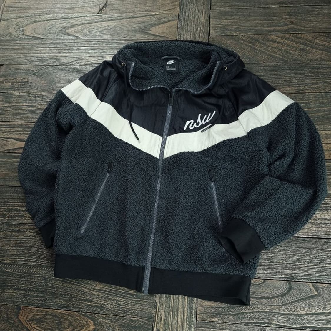 [나이키] 윈드러너 후드 쉐르파 뽀글이 자켓 M18986 상품이미지1