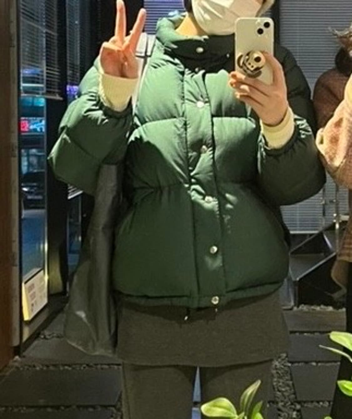 단톤 구스다운 그린 상품이미지5